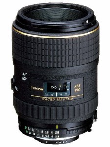 Tokina マクロレンズ AT-X M100 PRO D 100mm F2.8 MACRO ニコン用 フィルム(中古品)