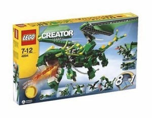 レゴ (LEGO) クリエイター・グリーンドラゴン 4894(中古品)