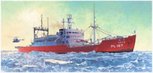 ハセガワ 南極観測船 宗谷 第一次南極観測隊 (1/350スケールプラモデル 400(中古品)