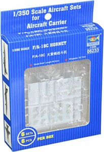 トランペッター 1/350 空母艦載機 F A-18C ホーネット プラモデル(中古品)