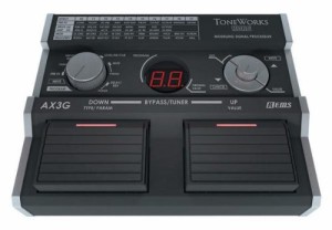 KORG コルグ TONE WORKS ギター用 フットタイプ マルチ エフェクター AX3G(中古品)