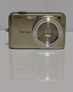 CASIO デジタルカメラ EXILIM (エクシリム) ZOOM ゴールド EX-Z1080GD(中古品)