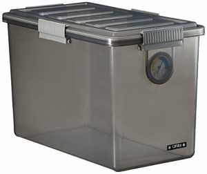 ナカバヤシ キャパティ ドライボックスS カメラ保管 20L クリアブラック DB(中古品)