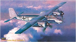 ハセガワ 1/72 ドイツ空軍 フォッケウルフ Ta154V-3 モスキート プラモデル(中古品)