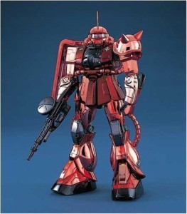 MG 1/100 MS-06S シャア・アズナブル専用 ザクII コーティングバージョン ((中古品)