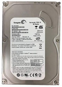 SEAGATE 3.5インチ HDD 80GB PATA(IDE)接続 7200回転 ST380215ACE(中古品)