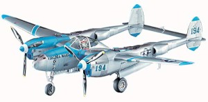 ハセガワ 1/48 アメリカ陸軍 P-38J ライトニング バージニアマリー プラモ (中古品)