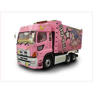 青島文化教材社 1/32 痛車 No.SP らきすた 痛ダンプ(中古品)