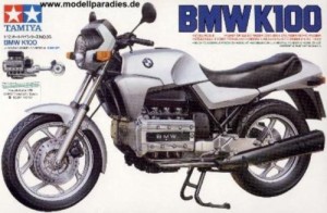 タミヤ 1/12 BMW K100 (１／１２ オートバイ:14036)(中古品)