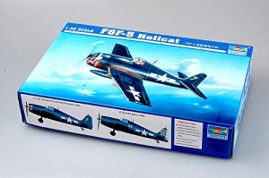 トランペッター 1/32 グラマン F6F-5 ヘルキャット プラモデル(中古品)