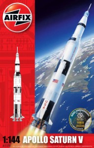 エアフィックス 1/144 アポロ サターンVロケット プラモデル X11170(中古品)