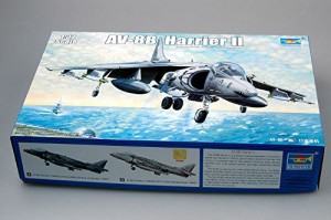 トランペッター 1/32 アメリカ海兵隊 AV-8B ハリアーII 02229 プラモデル(中古品)