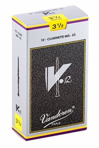 バンドーレン E♭クラリネットリード V.12 硬さ:3-1/2 (10枚入り)(中古品)