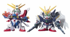 SDガンダム BB戦士 ゴッドガンダム&ウイングガンダムゼロカスタム (BB戦士)(中古品)