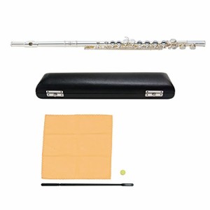 MAXTONE フルート セミ TF-40S 銀メッキ仕上げ(中古品)