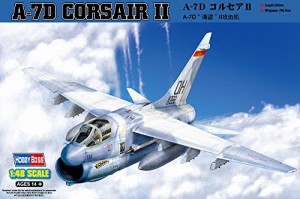 ホビーボス 1/48 エアクラフトシリーズ アメリカ空軍 A-7D コルセア2 プラ (中古品)