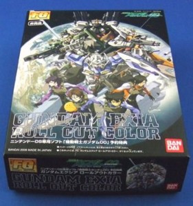 【ニンテンドーＤＳ専用ソフト予約特典】 FG 1/144 ガンダムエクシア ロー (中古品)