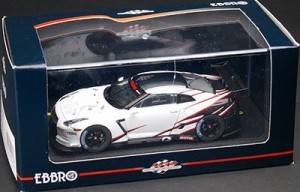 エブロ 1/43 ニッサン GT-R GT1 プレゼンテーション 完成品(中古品)