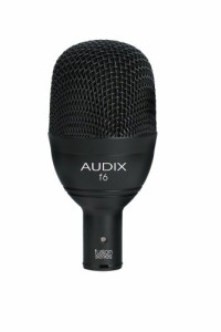 AUDIX 低音楽器向け ダイナミックマイク ハイパーカーディオイド f6(中古品)