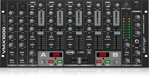 ベリンガー DJミキサー PRO MIXER VMX1000USB 7ch USBオーディオインターフ(中古品)