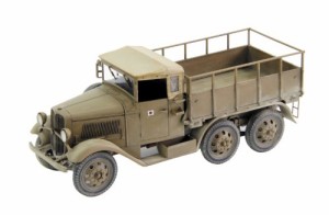 ファインモールド 1/35 日本陸軍 九四式六輪自動貨車 幌型 キャンバストッ (中古品)