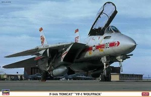 ハセガワ F-14A トムキャット VF-1 ウルフパック 1/48 09917(中古品)