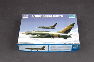 トランペッター アメリカ空軍 F-100F スーパーセイバー 1/72 01650 プラモ (中古品)