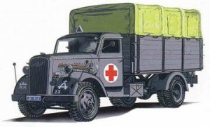 フジミ模型 ドイツ軍用トラック 1/72 ミリタリーシリーズ(中古品)
