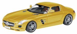 シュコー 1/43 メルセデス・ベンツ SLS AMG クーペ ゴールド 完成品(中古品)