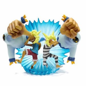 ONE PIECE LOGBOX インペルダウン編　『ド派手大作戦に変更！(バギー＆ルフ(中古品)