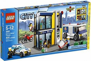 レゴ　シティ - 銀行と現金輸送車- 3661　Lego City Police Bank & Money T(中古品)