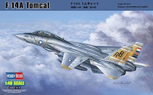 ホビーボス 1/48 F-14A トムキャット プラモデル(中古品)