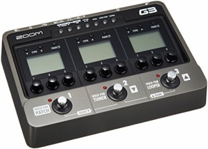 ZOOM ギター用エフェクト・アンプシミュレーター G3 Version 2.0(中古品)