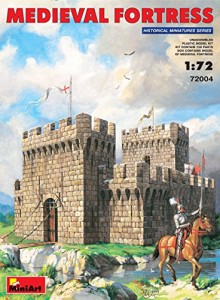 プラモデル 1/72 中世の要塞(中古品)