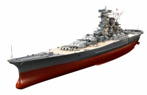 タミヤ 1/350 艦船シリーズ No.25 日本海軍 戦艦 大和 プラモデル 78025(中古品)