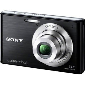 ソニー SONY デジタルカメラ Cyber-shot W550 (1410万画素CCD/光学x4) ブラ(中古品)