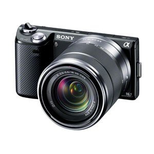 ソニー SONY デジタル一眼カメラ α NEX-5N ズームレンズキット ブラック N(中古品)