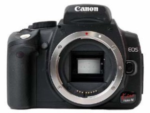 Canon EOS KISS デジタル N ブラック ボディ Body KISSDNB-BODY(中古品)