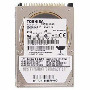 【東芝製】 MK1031GAS ATA/IDE 2.5インチノートパソコン用 HDD 100GB 5400r(中古品)