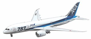 ハセガワ 1/200 ANA B787-8 プラモデル 16(中古品)