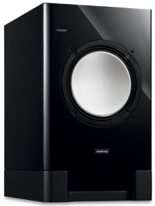 ONKYO SL-D501 サブウーファーシステム アンプ内蔵 ブラック SL-D501(B) (中古品)