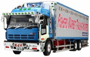 青島文化教材社 1/32 バリューデコトラシリーズ No.15 ブルージャック 大型(中古品)