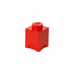 LEGO(レゴ) 収納ケース・ボックス レッド 125×125×180mm 40011730(中古品)