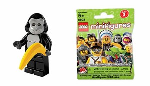 レゴ (LEGO) ミニフィギュア シリーズ3 ゴリラの着ぐるみ (Minifigure Seri(中古品)