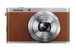 FUJIFILM デジタルカメラ XF1 光学4倍 ブラウン F FX-XF1BW(中古品)