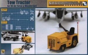 スカンクモデルワークショップ 1/48 SW48028 アメリカ空軍 牽引車とミサイ (中古品)