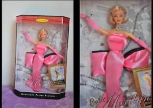 Barbie as Marilyn Monroe　マリリンモンロー　バービーフィギュア人形　1/(中古品)