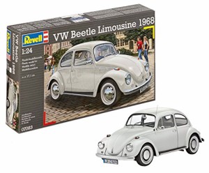 ドイツレベル 1/24 VW ビートル 1500 07083 プラモデル(中古品)