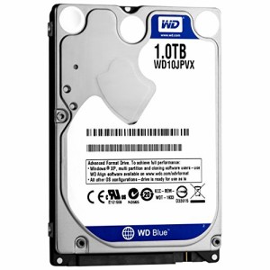 WD HDD 内蔵ハードディスク 2.5インチ 1TB WD Blue WD10JPVX SATA3.0 5400r(中古品)