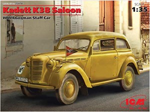 ICM 1/35 ドイツ軍 オペル カデットK38 サルーンスタッフカー プラモデル 3(中古品)